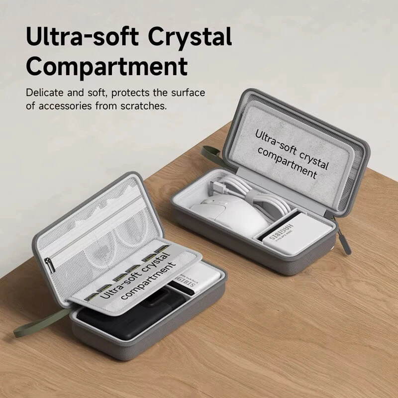 (image for) HAGiBiS Digital Storage Bag Portable Travel Pack Hard Shell Electronic Organizer Bag Pouch Carry Case for Cable Charger Mouse Power Bank